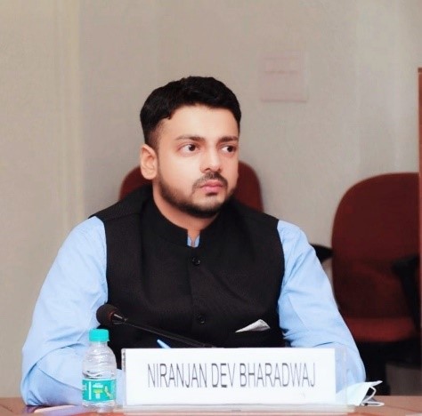 Niranjan Dev Bharadwaj Researcher and Analyst, Global Foundation for Advancement of Environment and Human Wellness. Author, Environmentalist and TED speaker